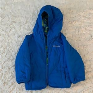 Reversible fleece Columbia jacket